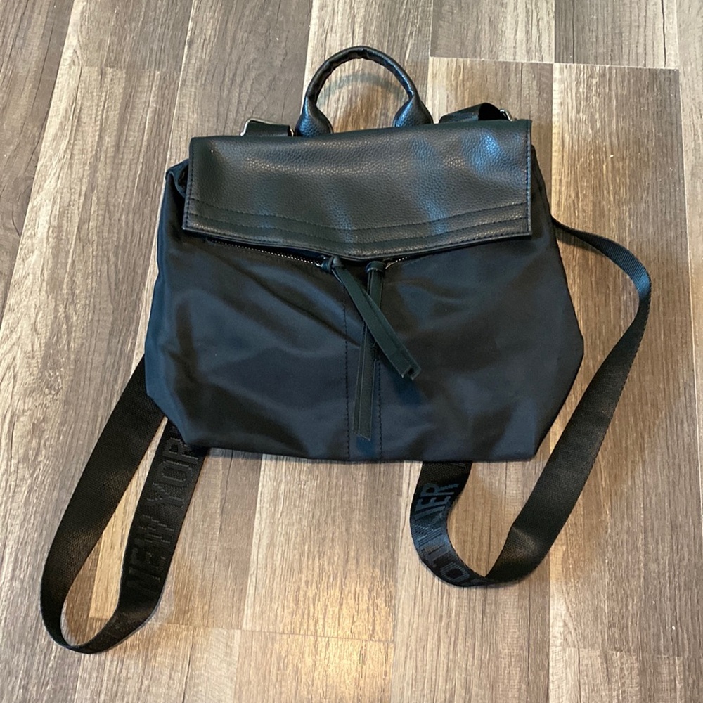 Black Mini Backpack